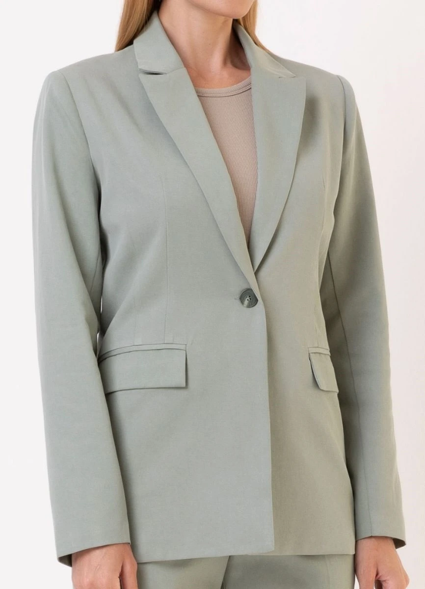 BLAZER ALFAIATARIA - Verde claro
