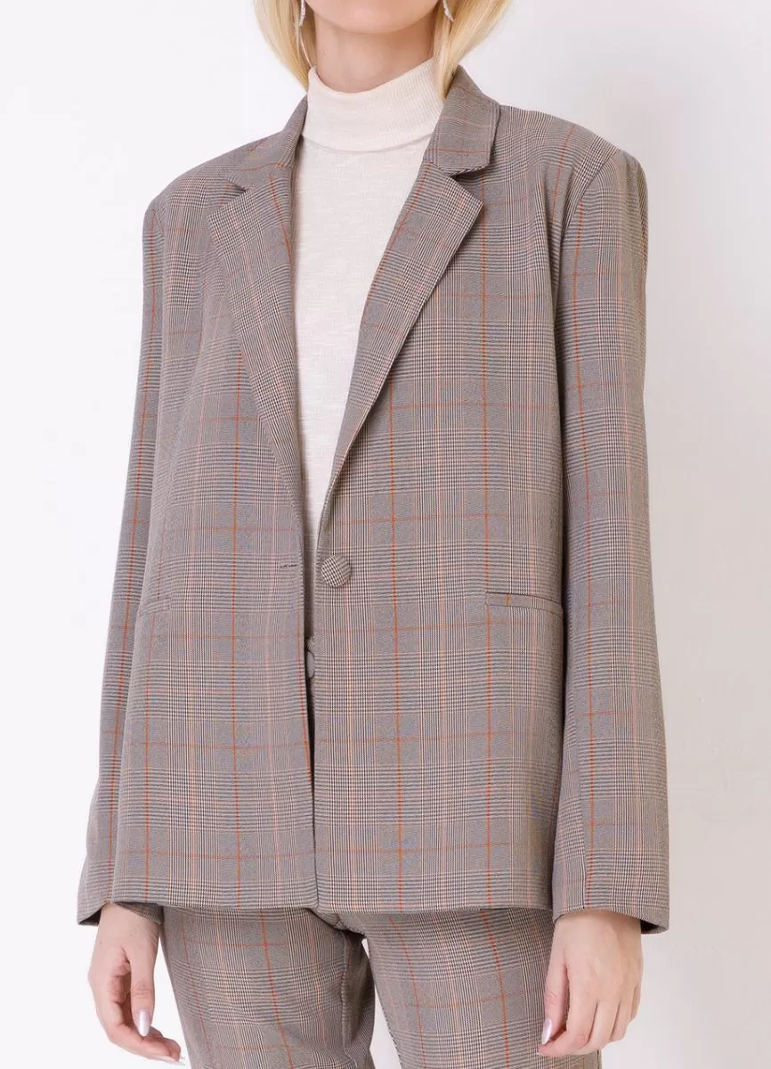 BLAZER ALFAIATARIA XADREZ - Xadrez