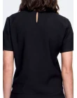 BLUSA ALFAIATARIA - Preto BLUSA ALFAIATARIA - Preto