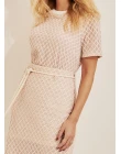 BLUSA CHIFFON BORDADA - Rosa