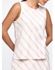 BLUSA LINHO MISTO - Rosa