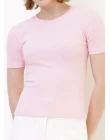 BLUSA MALHA RIBANA - Rosa bebe