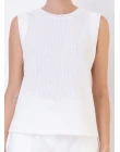 BLUSA MALHA TRICOT - Branco