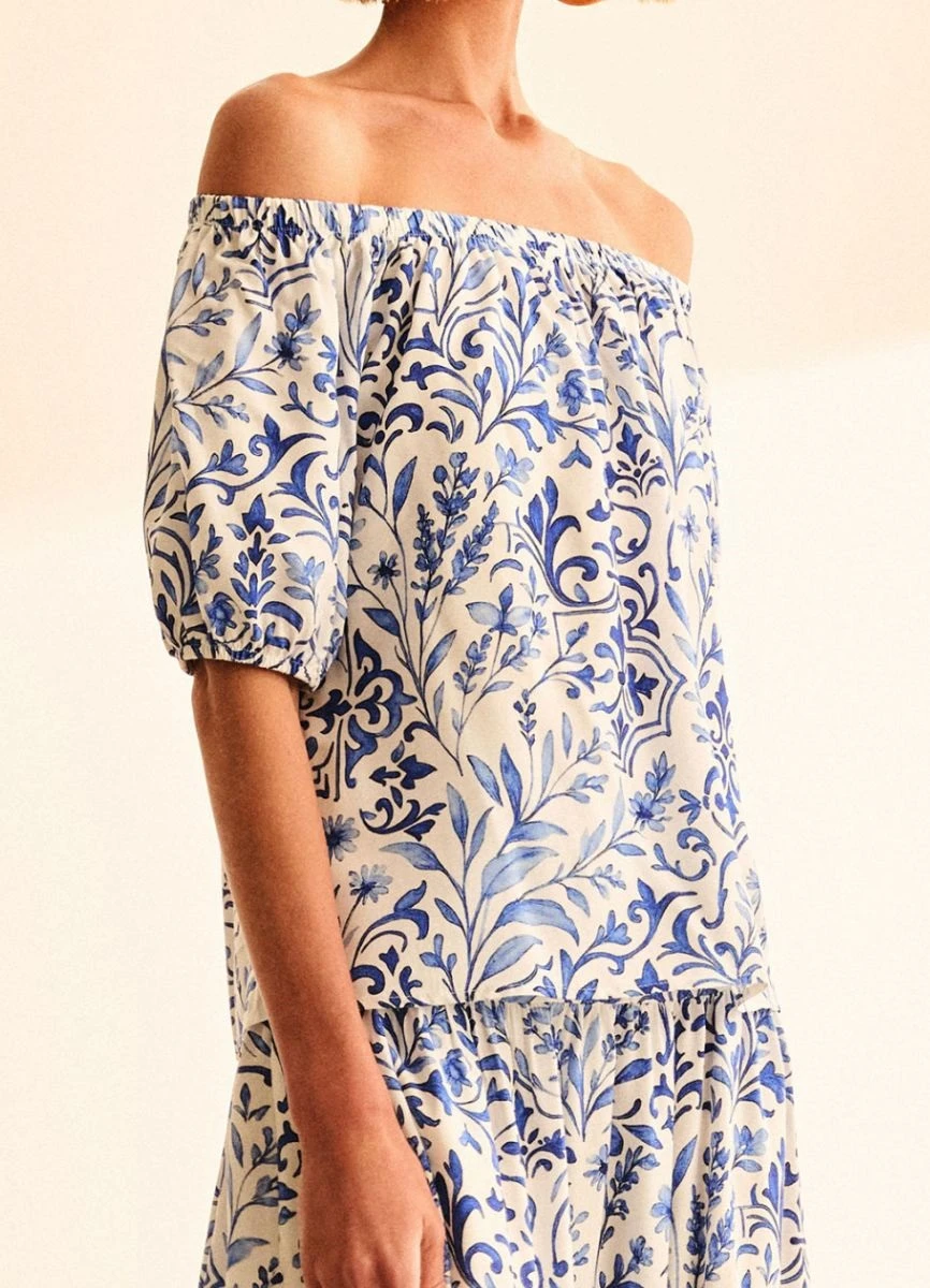 BLUSA OMBRO A OMBRO - Branco