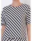 BLUSA VISCOCREPE LISTRADA - Listras