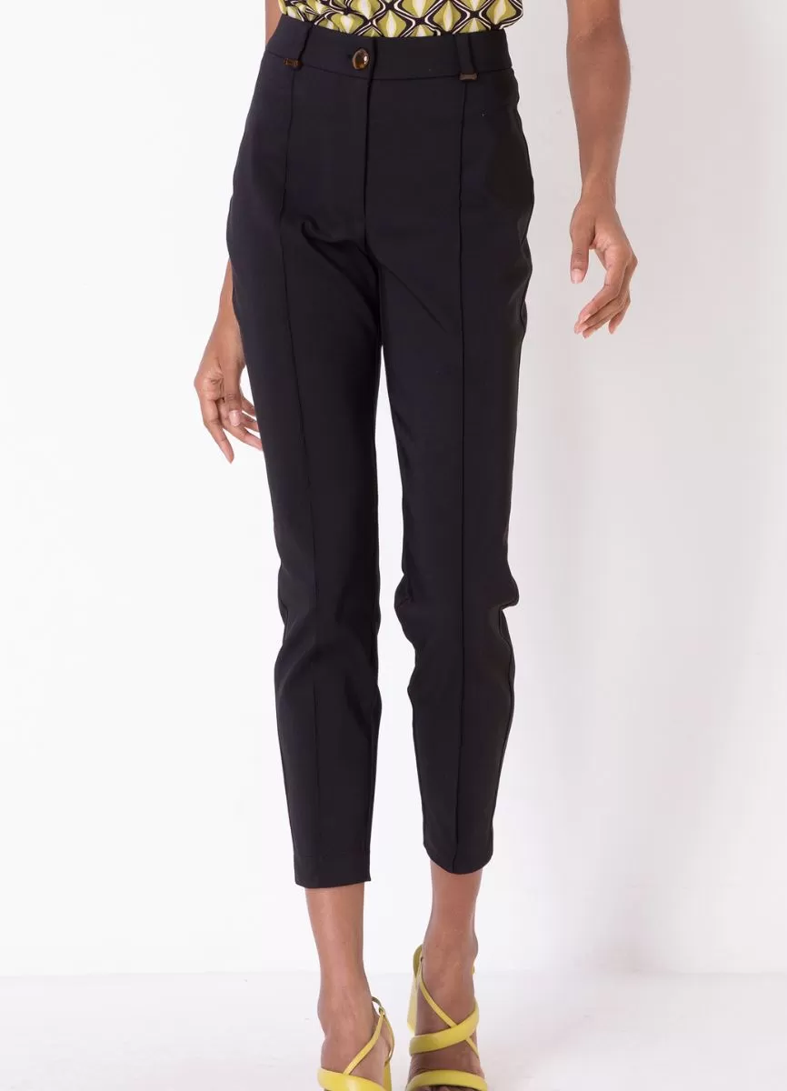 CALÇA ALFAIATARIA SKINNY - Preto