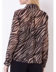 CAMISA CHIFON MANGA LONGA - Zebra