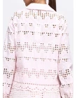 CAMISA VOIL BORDADA - Rosa