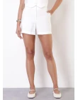 SHORTS ALFAIATARIA - Branco