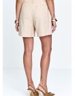 SHORTS ALFAIATARIA COM DETALHE BOTÕES - Creme SHORTS ALFAIATARIA COM DETALHE BOTÕES - Creme