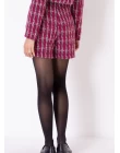 SHORTS SAIA TWEED - Vinho