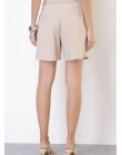 SHORTS VISCOSE COM BOLSO - Bege