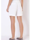 SHORTS VISCOSE COM BOLSO - Branco