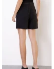 SHORTS VISCOSE COM BOLSO - Preto