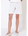 SHORTS VISCOSE - Off white