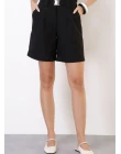 SHORTS VISCOSE - Preto