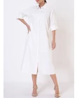 VESTIDO CHEMISE - Branco