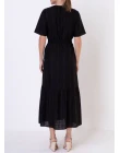 VESTIDO CHEMISE VISCOLINHO - Preto