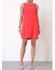 VESTIDO CUPRO DECOTE CANOA - Vermelho