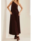 VESTIDO MALHA - Marrom