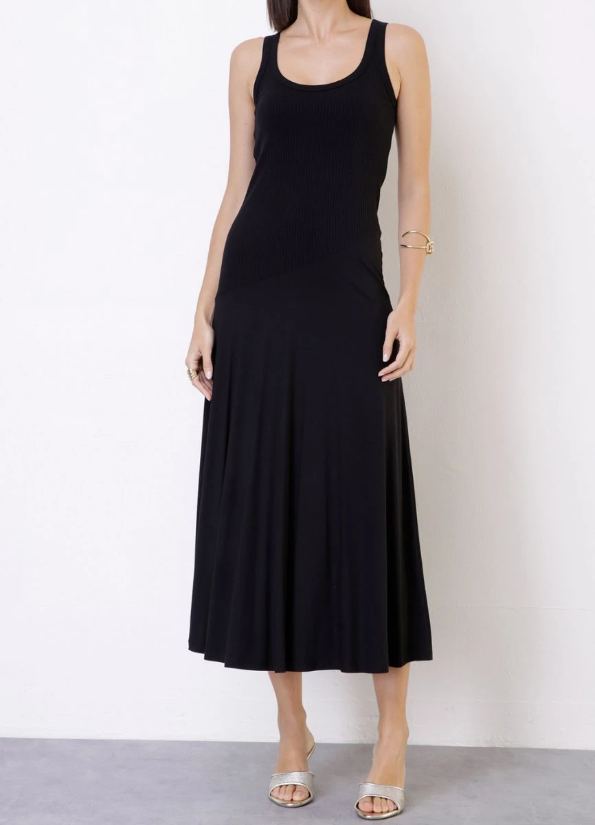 VESTIDO MALHA - Preto