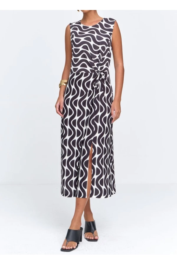 VESTIDO MALHA - Preto