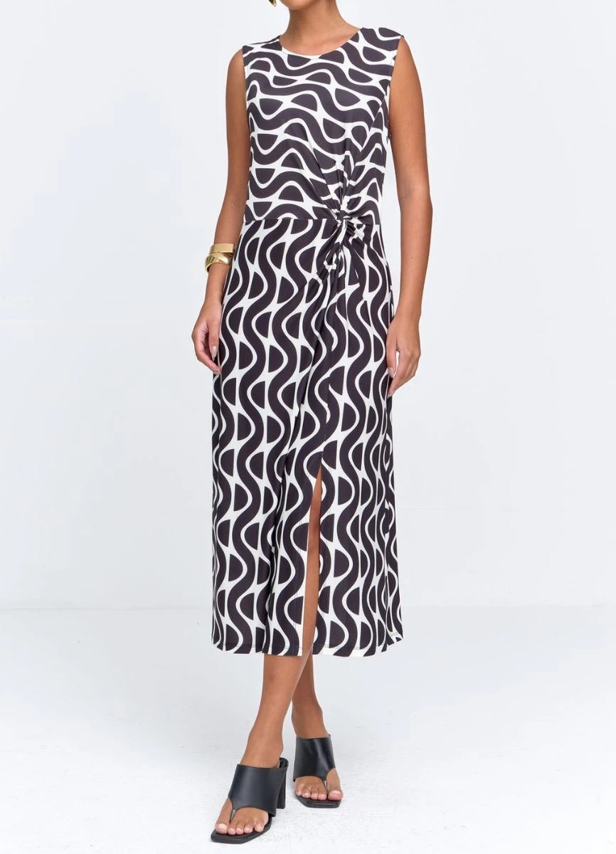 VESTIDO MALHA - Preto