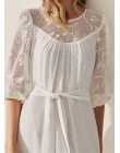 VESTIDO VISCOSE - Branco