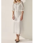 VESTIDO VISCOSE - Branco